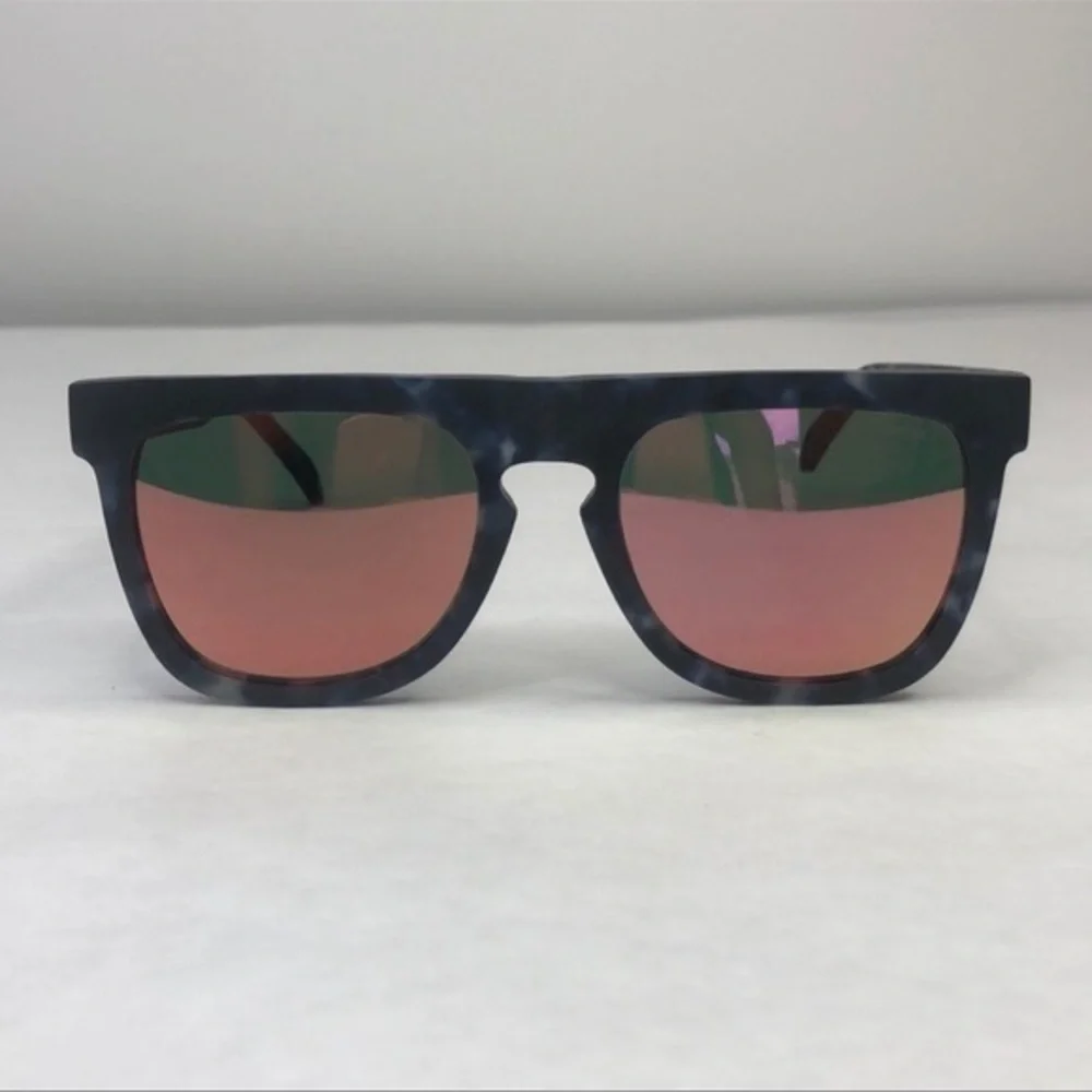 KOMONO Sunglasses Men’s Bennet Matte Indigo Demi Blue Tortoise Reflective